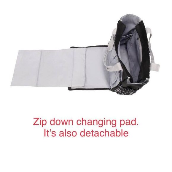 NEW iPack Versatile Diaper Bag Converts to Backpack or A Carrying Bag - Picture 5 of 8